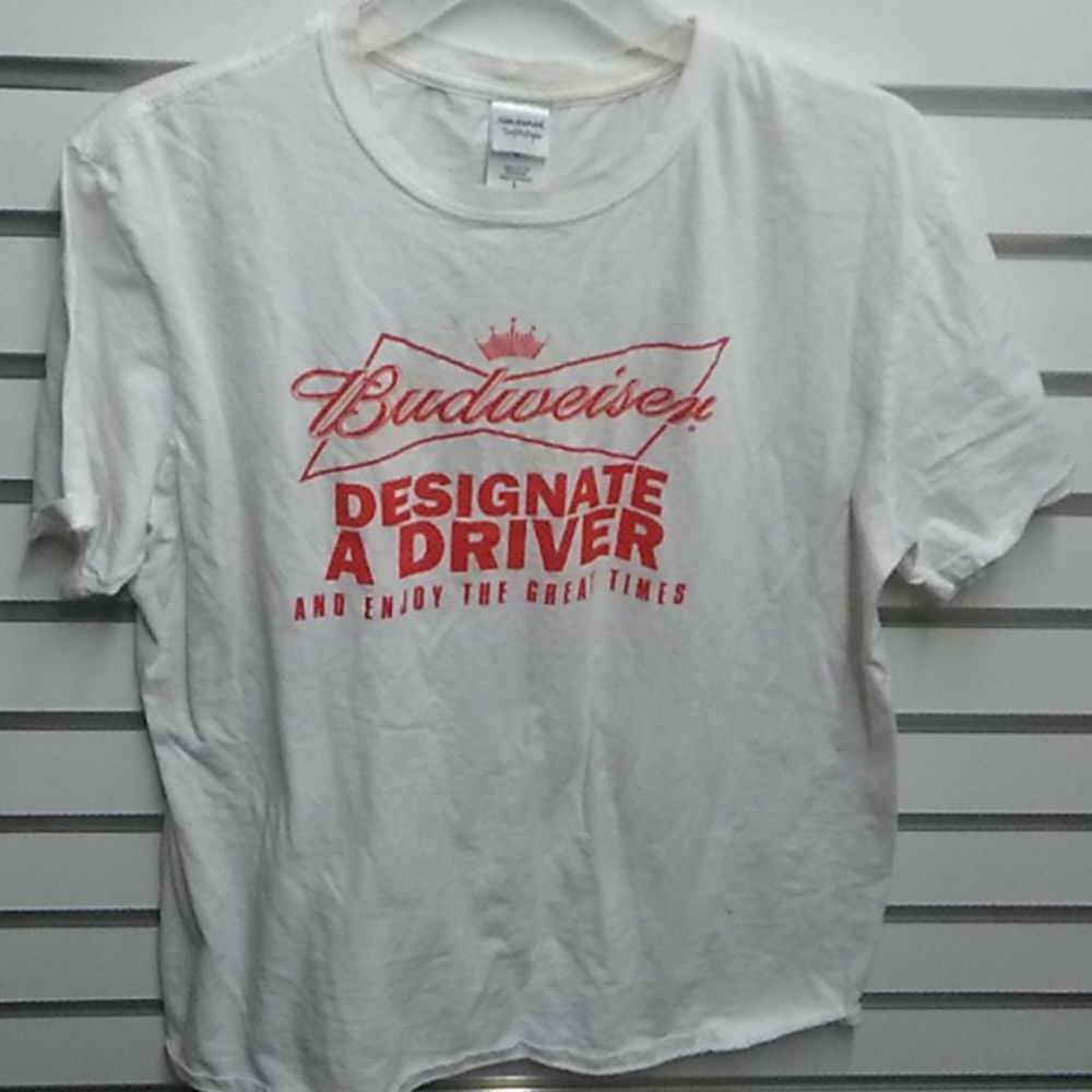 Budweiser Designated driver tshirt